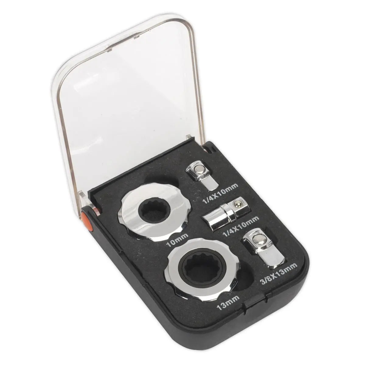 Sealey Premier Palm Ratchet Set 5pc 1/4" & 3/8"Sq Drive