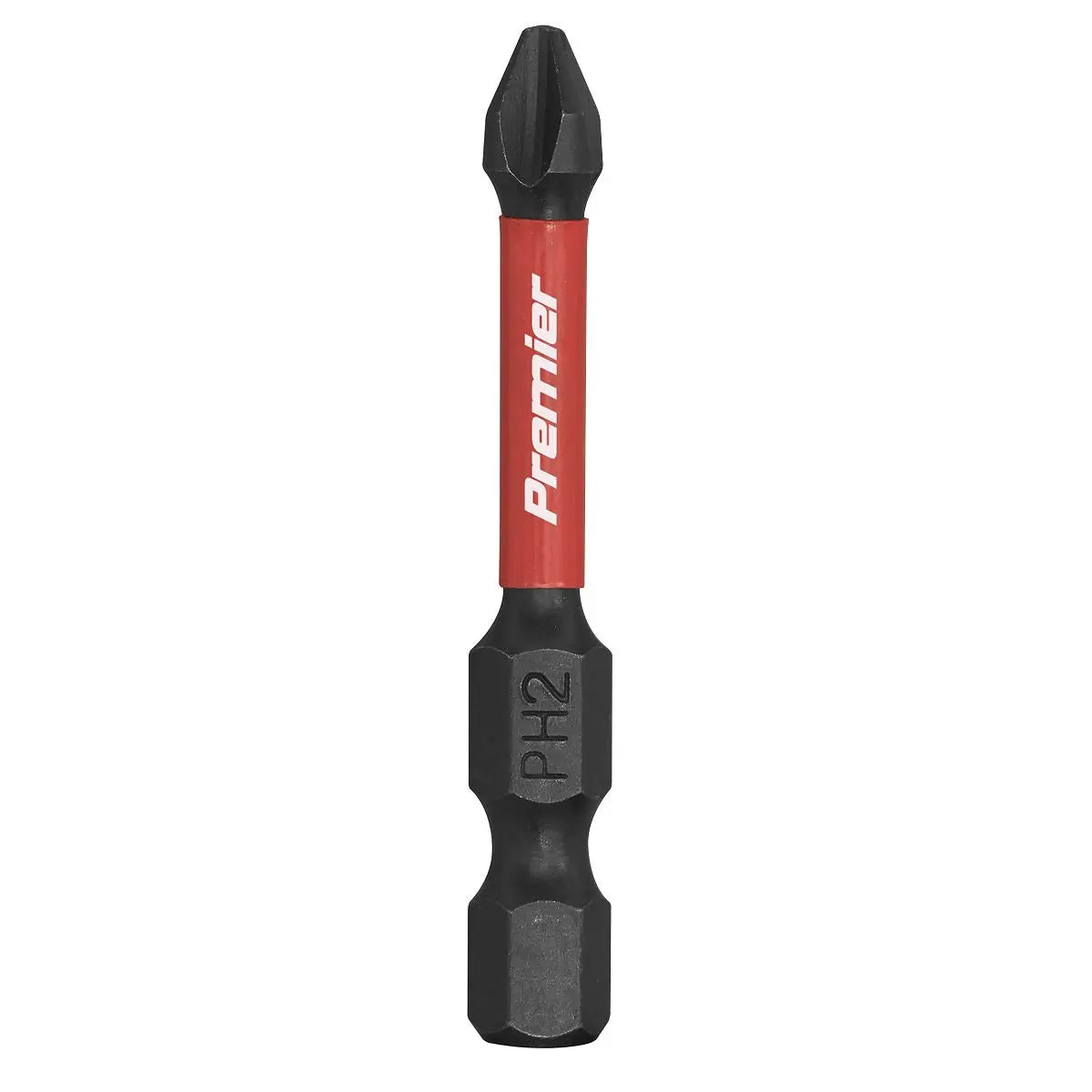 Sealey Premier Phillips #2 Impact Power Tool Bits 50mm - 10pc