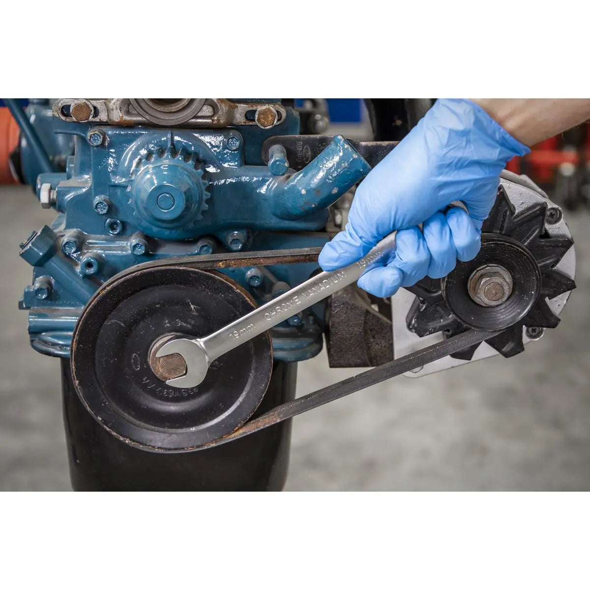 Sealey Premier Platinum Combination Ratchet Spanner Set 12pc Metric - Premier Platinum