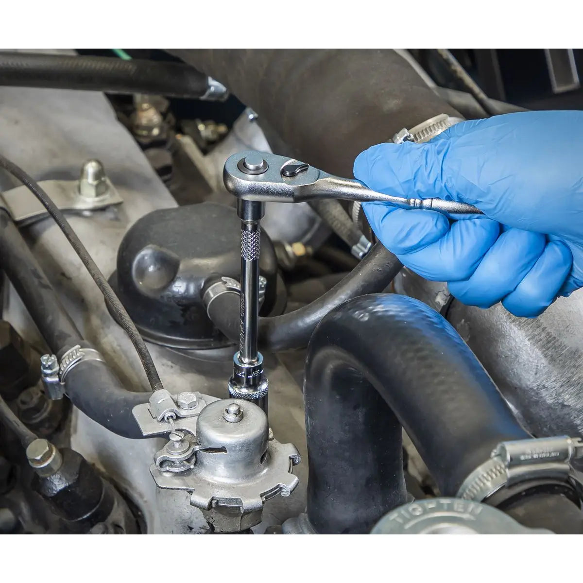 Sealey Premier Platinum Socket Set 1/4" & 1/2"Sq Drive 108pc - Premier Platinum White Rose Tools