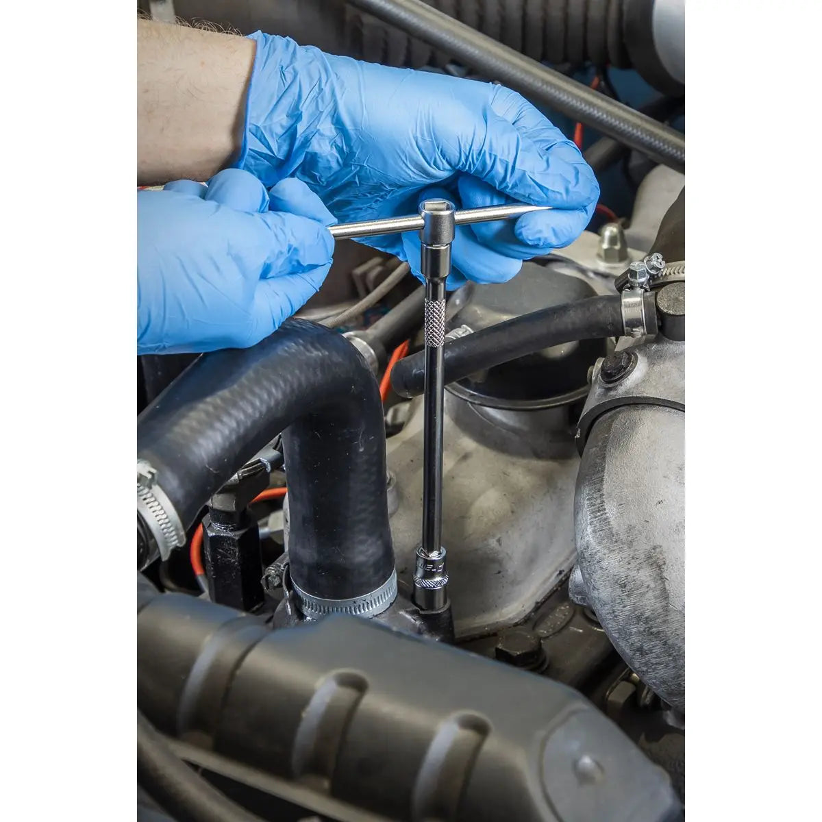 Sealey Premier Platinum Socket Set 1/4" & 1/2"Sq Drive 108pc - Premier Platinum White Rose Tools