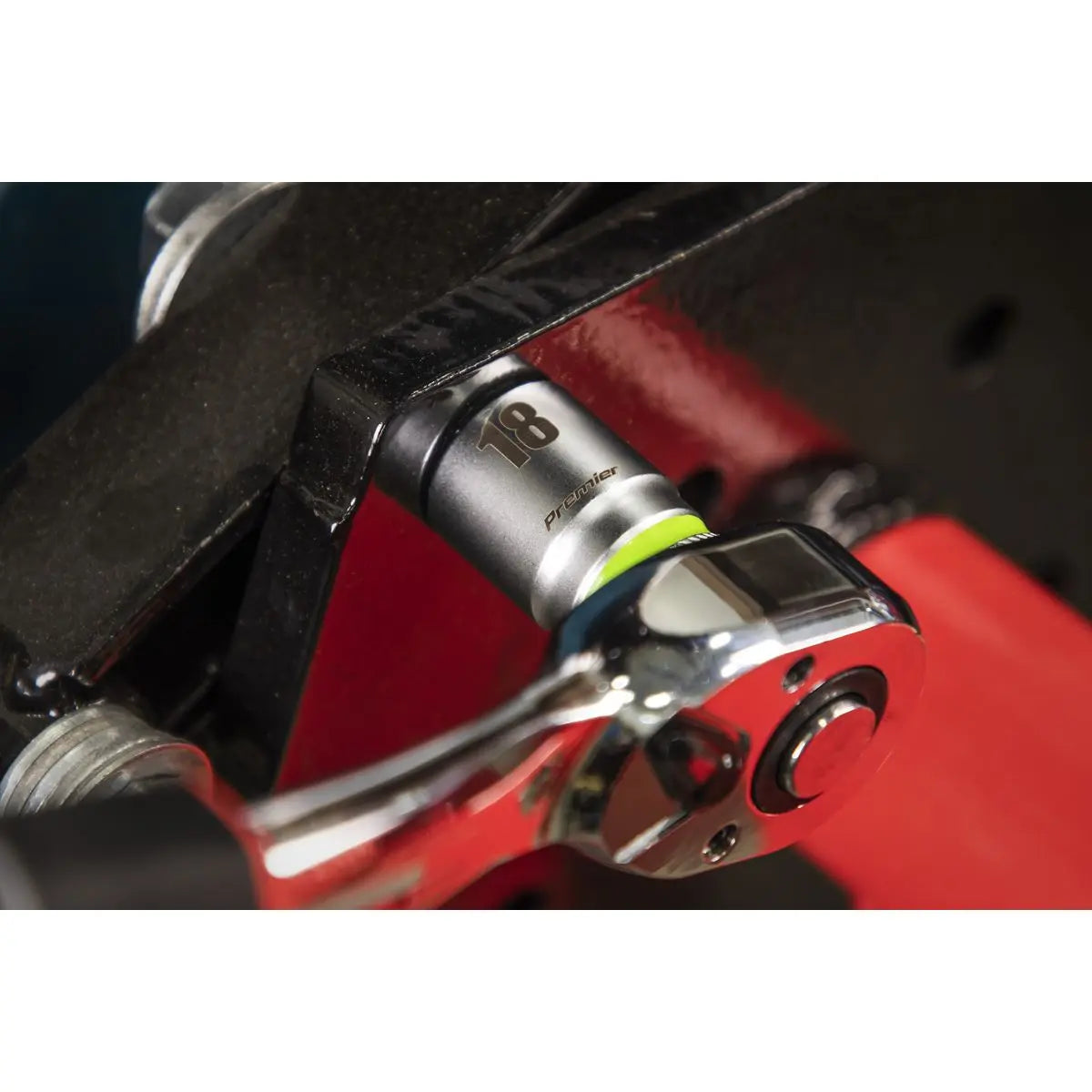 Sealey Premier Platinum Socket Set 13pc 1/2"Sq Drive 6pt WallDrive® Metric