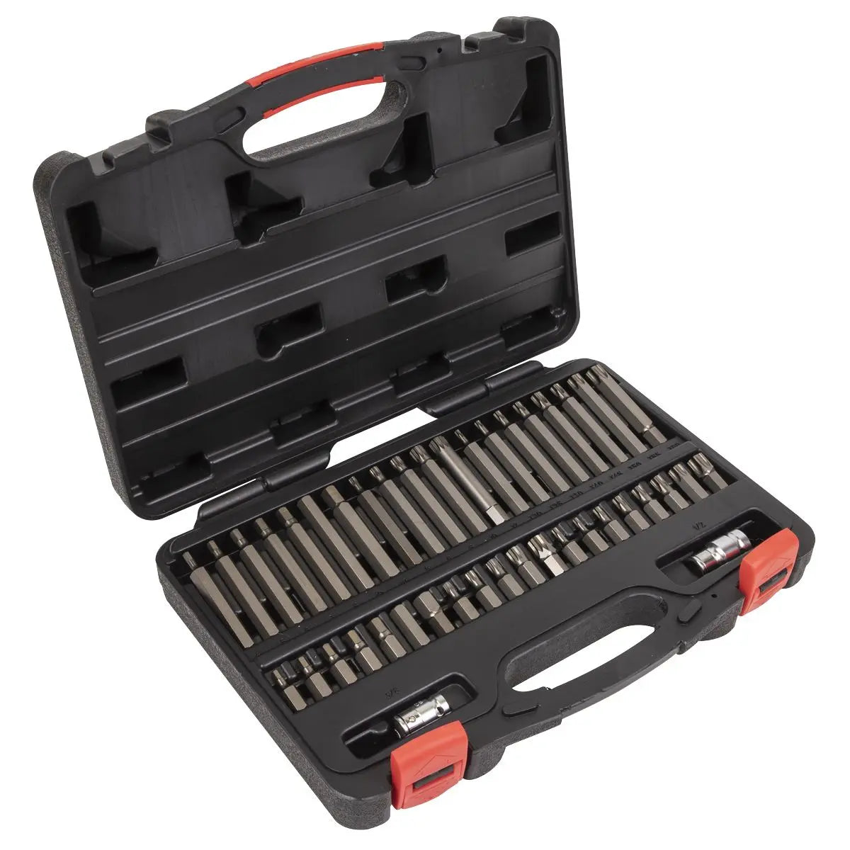 Sealey Premier Platinum TRX-Star*/Hex/Spline Bit Set 42pc 3/8" & 1/2"Sq Drive