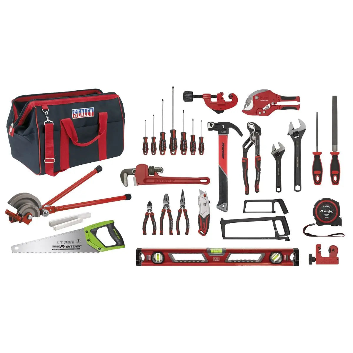 Sealey Premier Plumber's Tool Kit 28pc  White Rose Tools