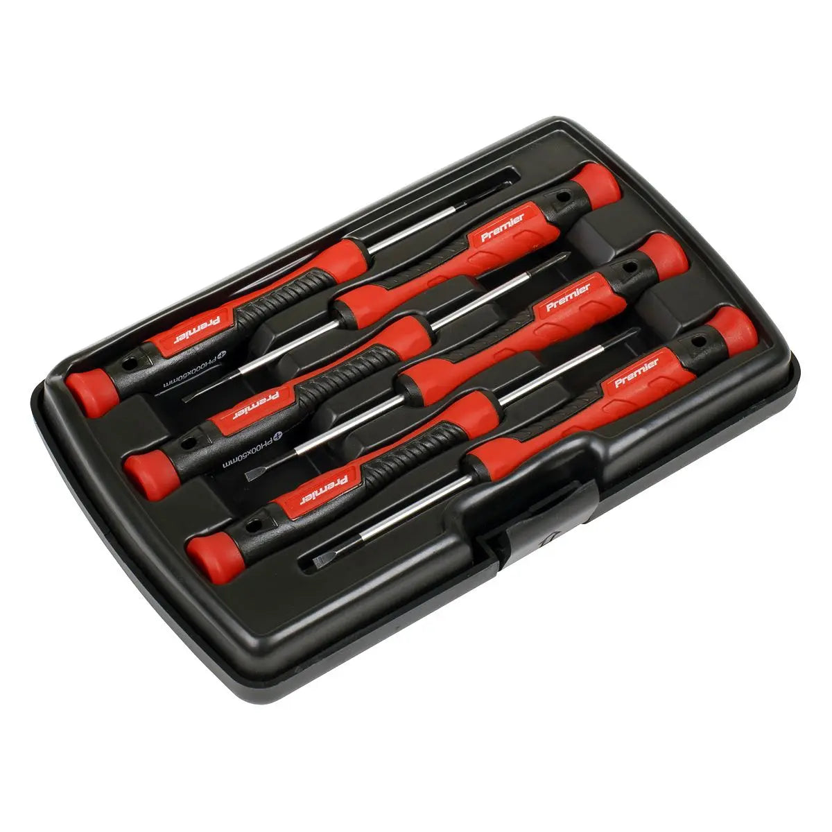 Sealey Premier Precision Screwdriver Set 6pc  White Rose Tools