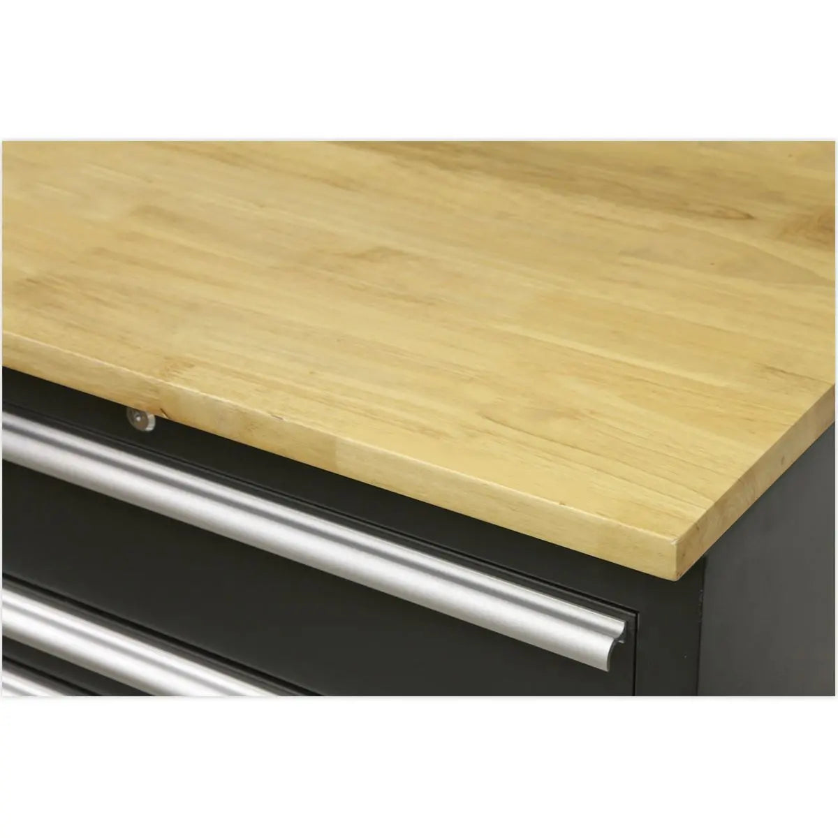 Sealey Premier Premier 2.3m Storage System - Oak Worktop White Rose Tools