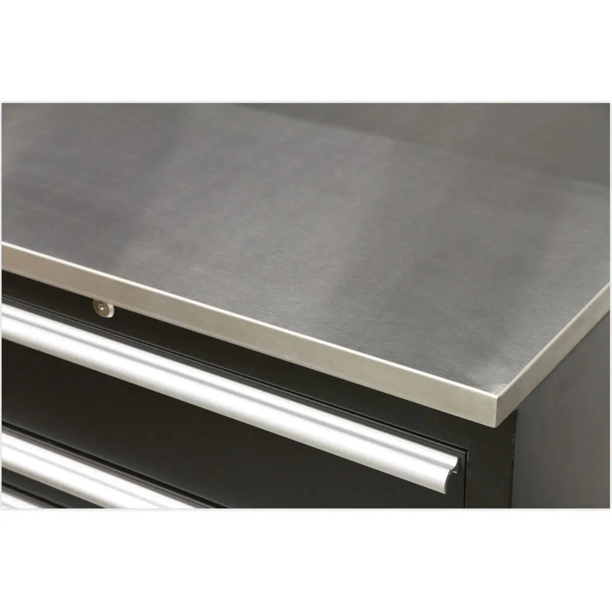 Sealey Premier Premier 3.55m Storage System - Stainless Worktop White Rose Tools