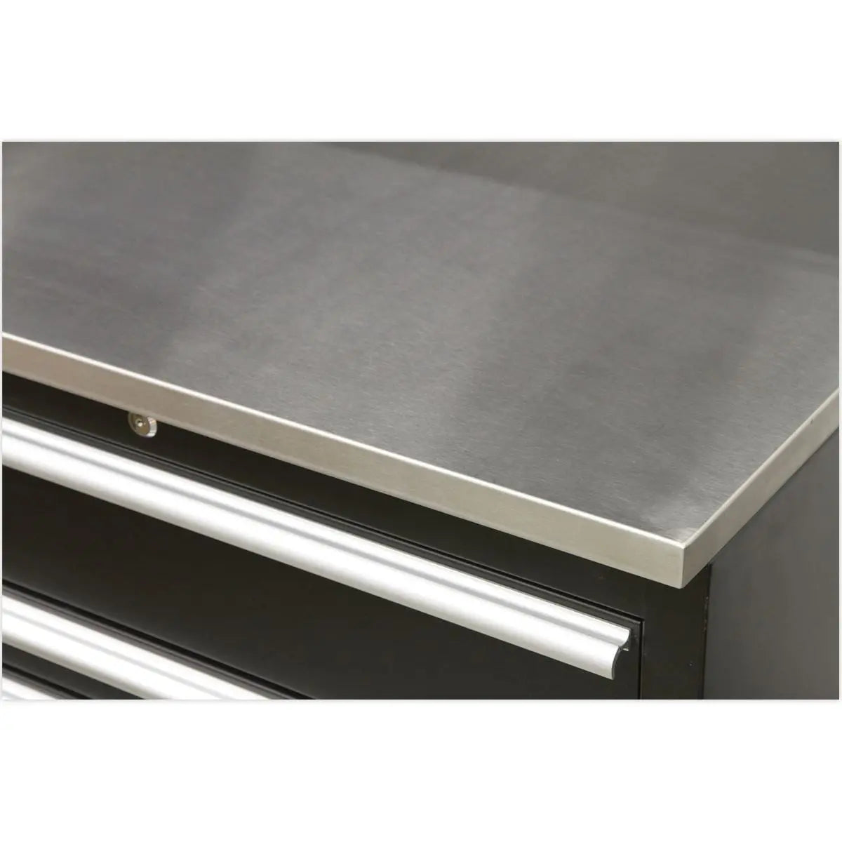 Sealey Premier Premier 3.55m Storage System - Stainless Worktop White Rose Tools