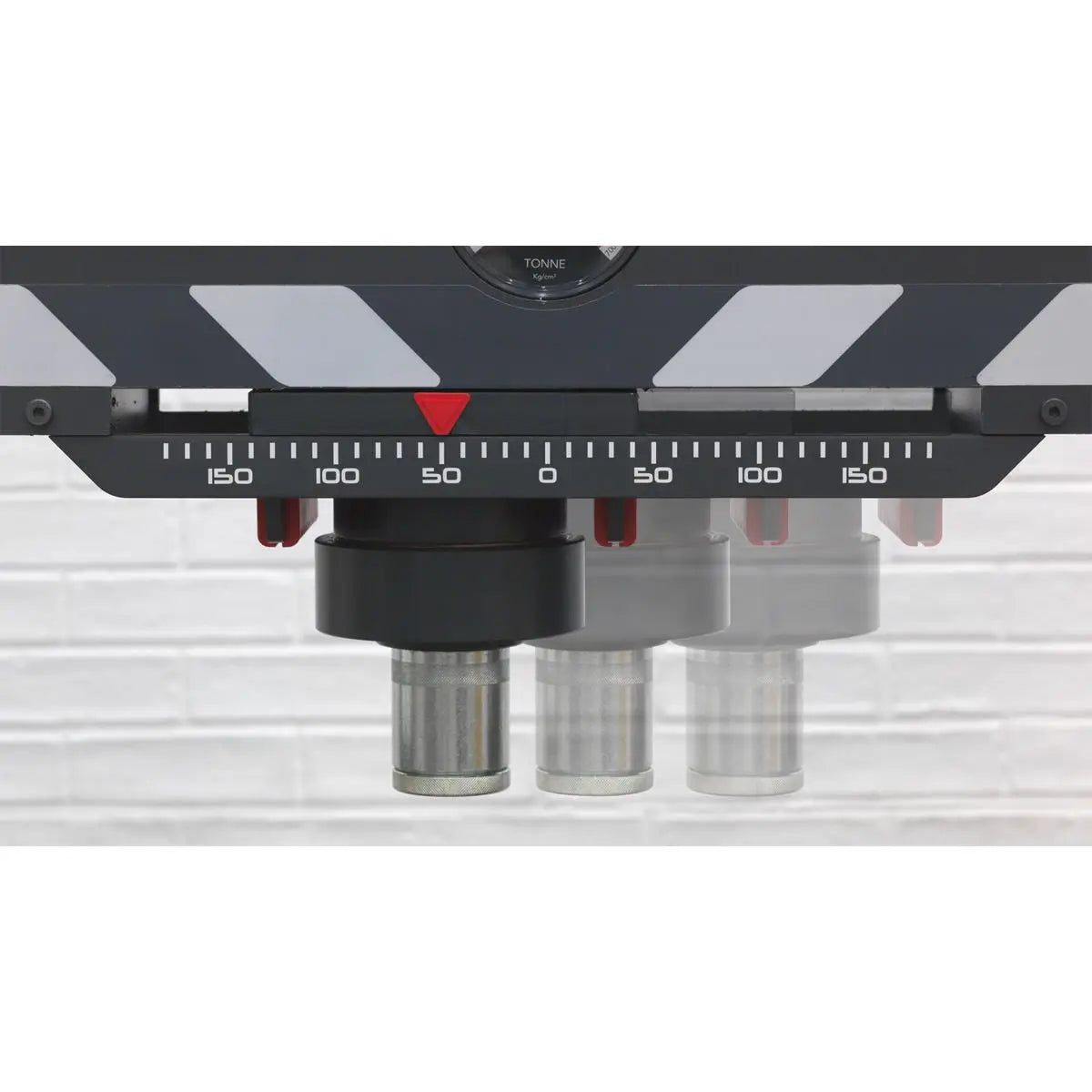 Sealey Premier Premier Air/Hydraulic Press 50 Tonne Floor Type with Sliding Ram and Foot Pedal