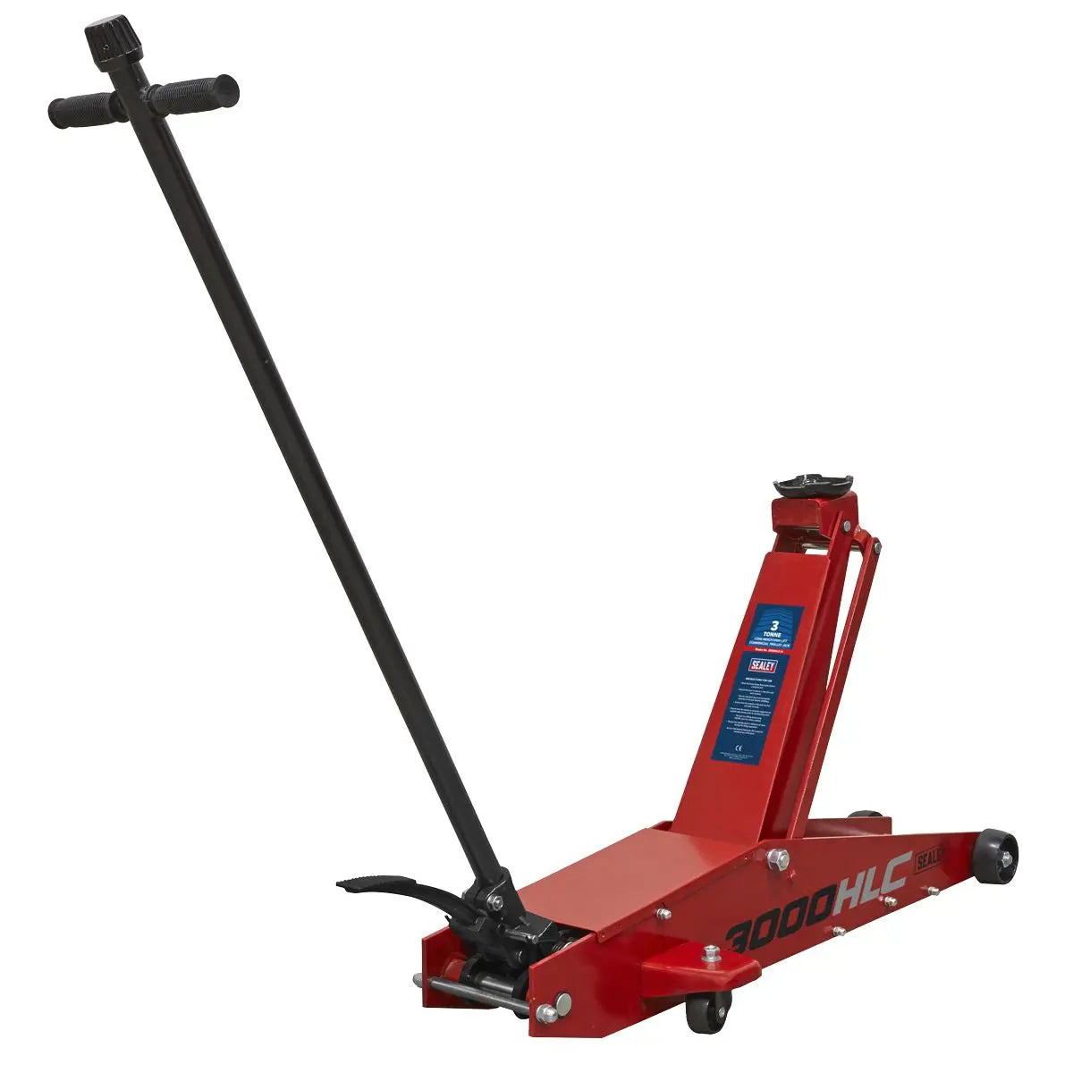 Sealey Premier Premier Long Reach High Lift Trolley Jack 3 Tonne