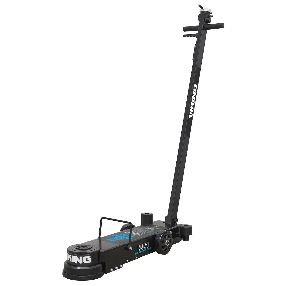 Sealey Premier Premier Long Reach/Low Profile Air Operated Telescopic Jack 10-40 Tonne White Rose Tools