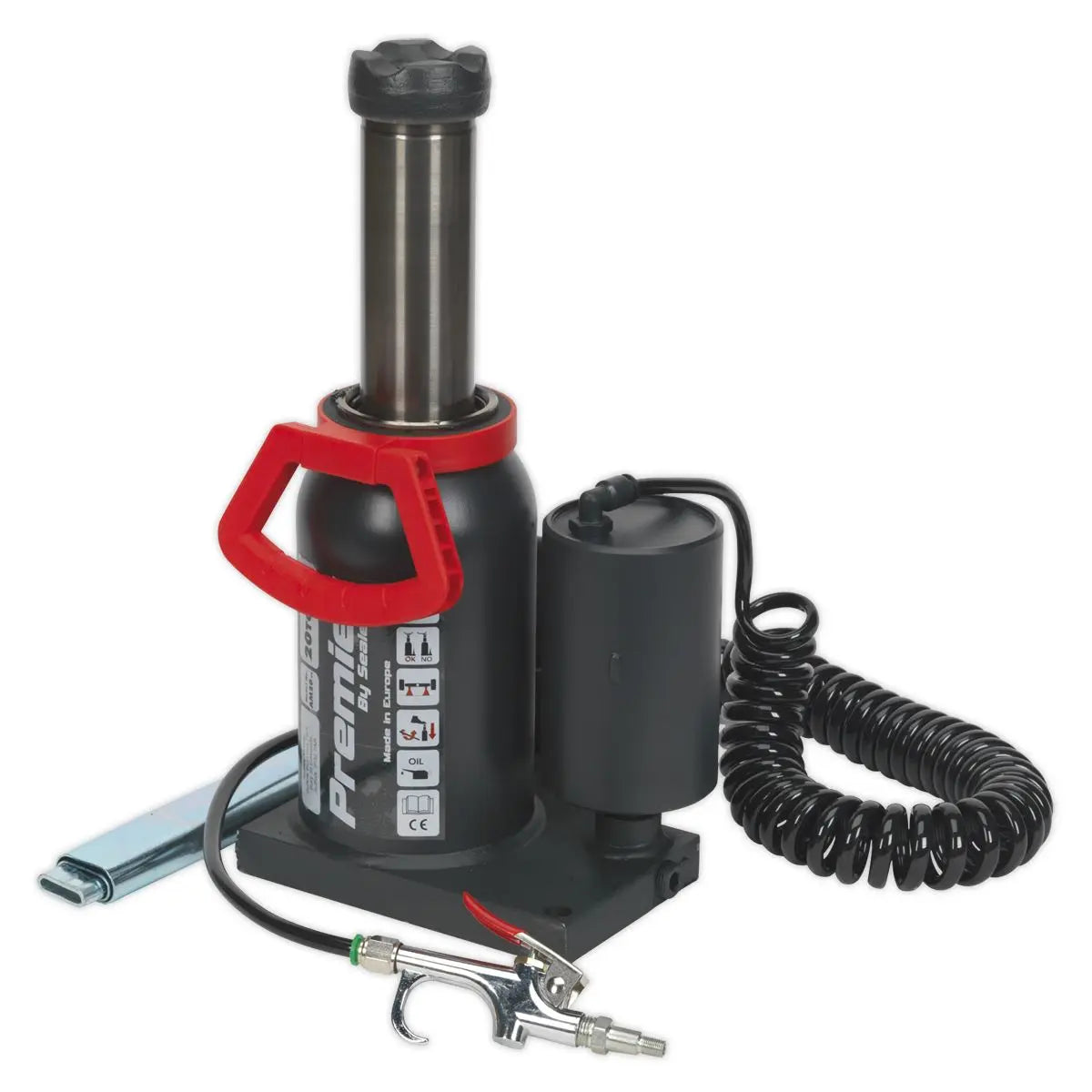 Sealey Premier Premier Manual/Air Hydraulic Bottle Jack 20 Tonne