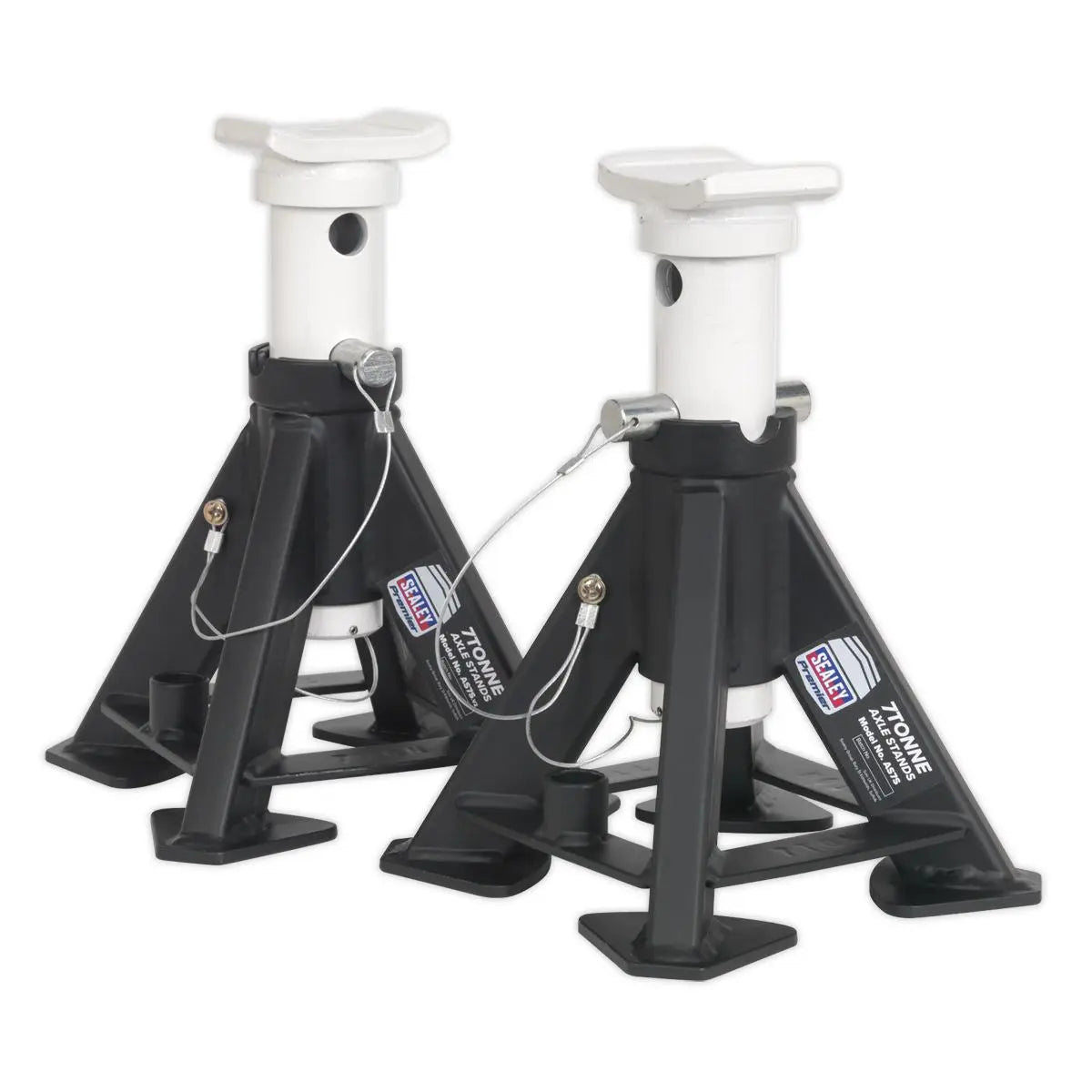 Sealey Premier Premier Short Axle Stands (Pair) 7 Tonne Capacity per Stand