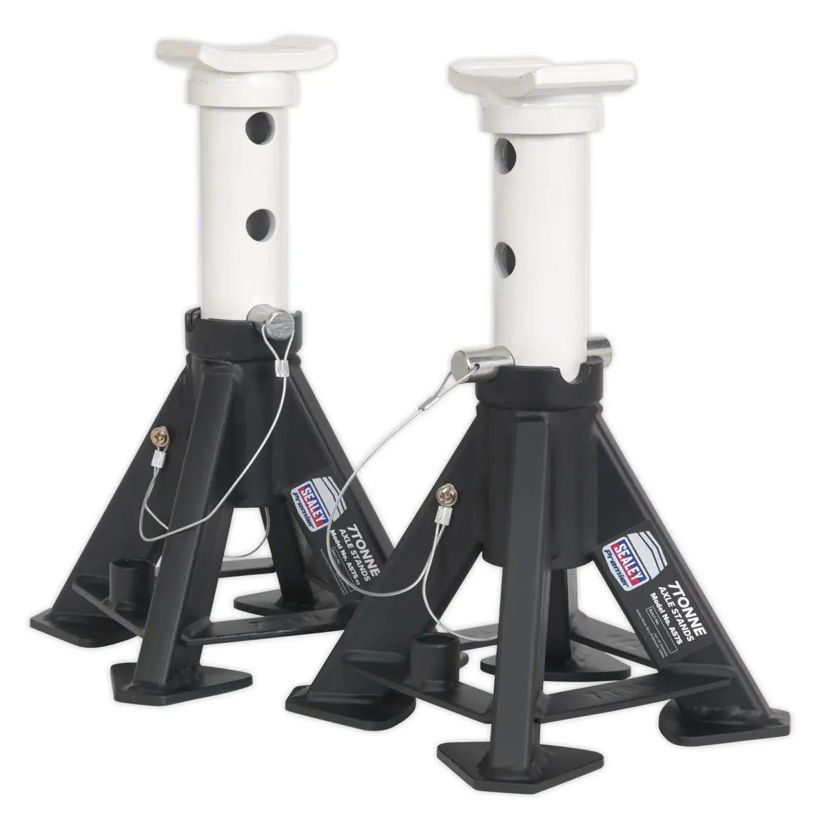 Sealey Premier Premier Short Axle Stands (Pair) 7 Tonne Capacity per Stand