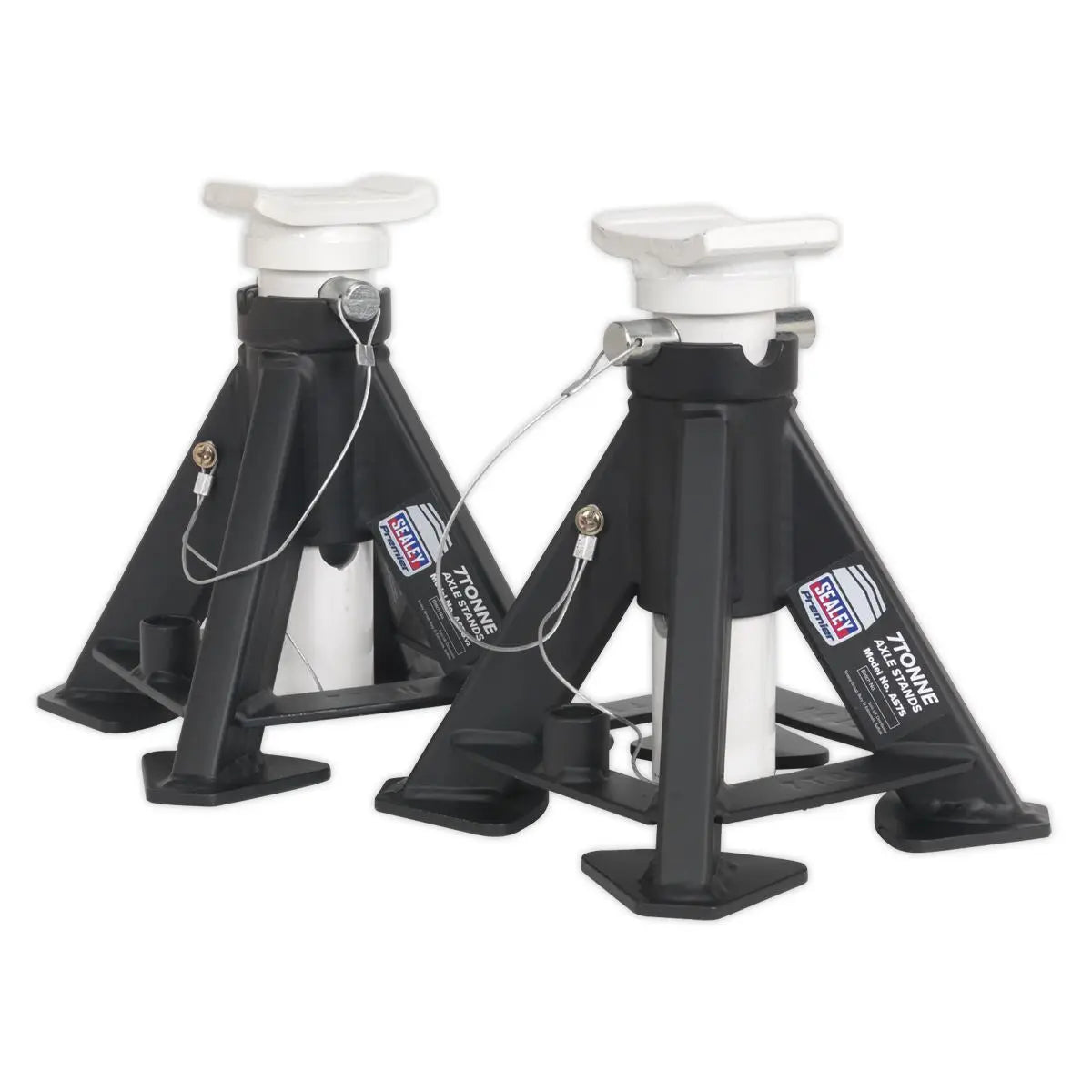 Sealey Premier Premier Short Axle Stands (Pair) 7 Tonne Capacity per Stand