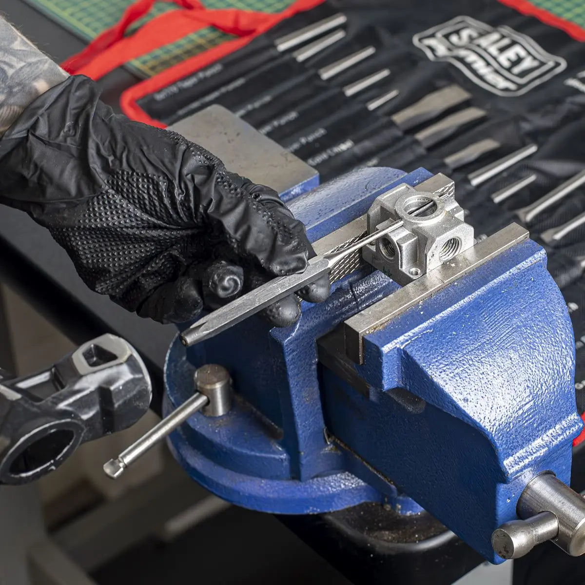 Sealey Premier Punch & Chisel Set 16pc White Rose Tools