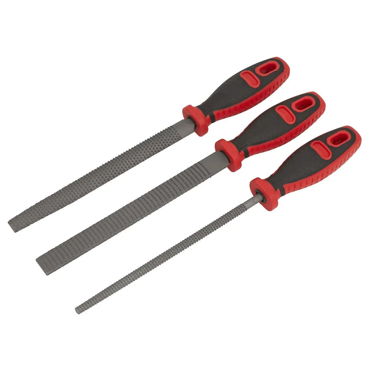 Sealey Premier Rasp File Set 3pc  White Rose Tools
