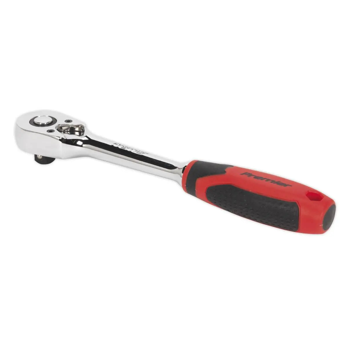 Sealey Premier Ratchet Wrench 3/8"Sq Drive Pear-Head Flip Reverse