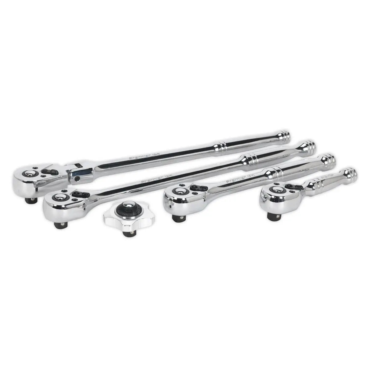 Sealey Premier Ratchet Wrench Master Set 5pc 3/8"Sq Drive