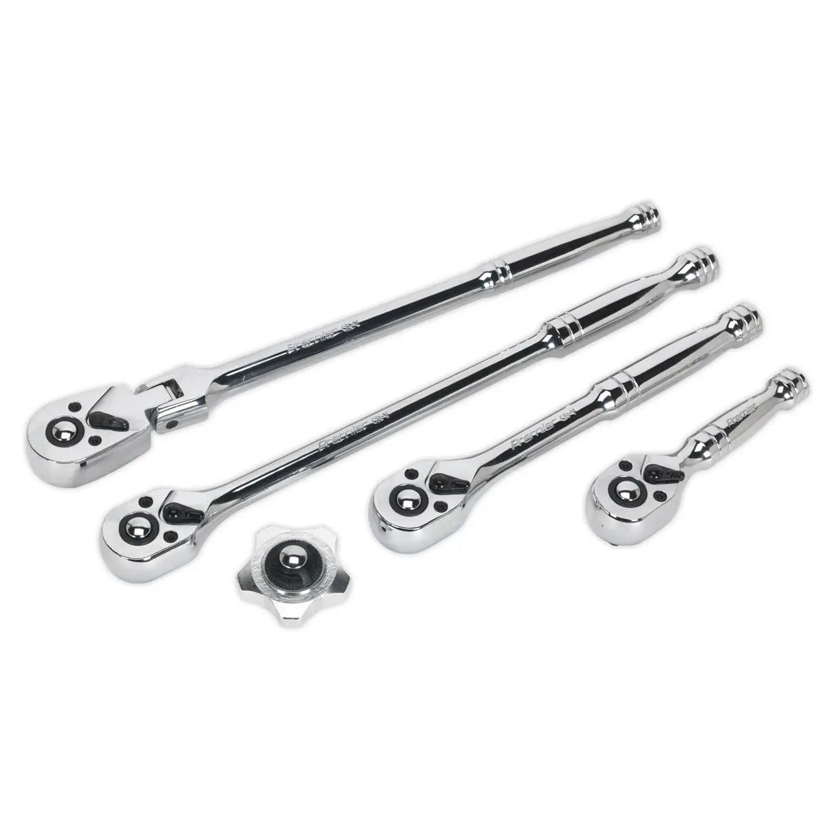 Sealey Premier Ratchet Wrench Master Set 5pc 3/8"Sq Drive
