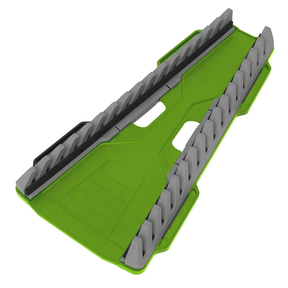 Sealey Premier Reversible Spanner Rack 16pc Hi-Vis Green