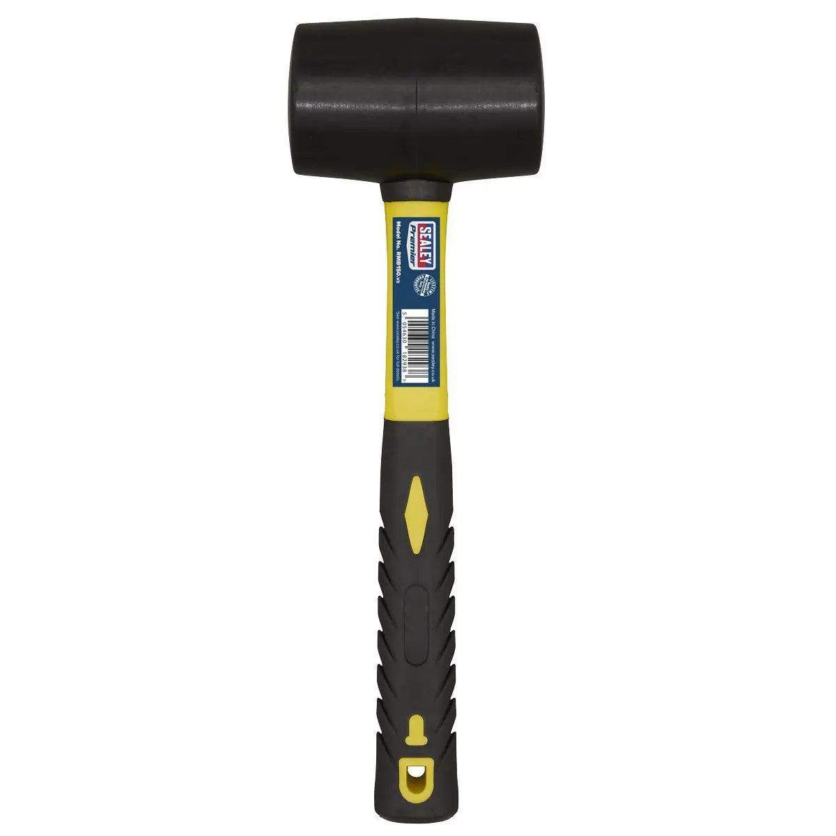 Sealey Premier Rubber Mallet with Fibreglass Shaft 1.5lb