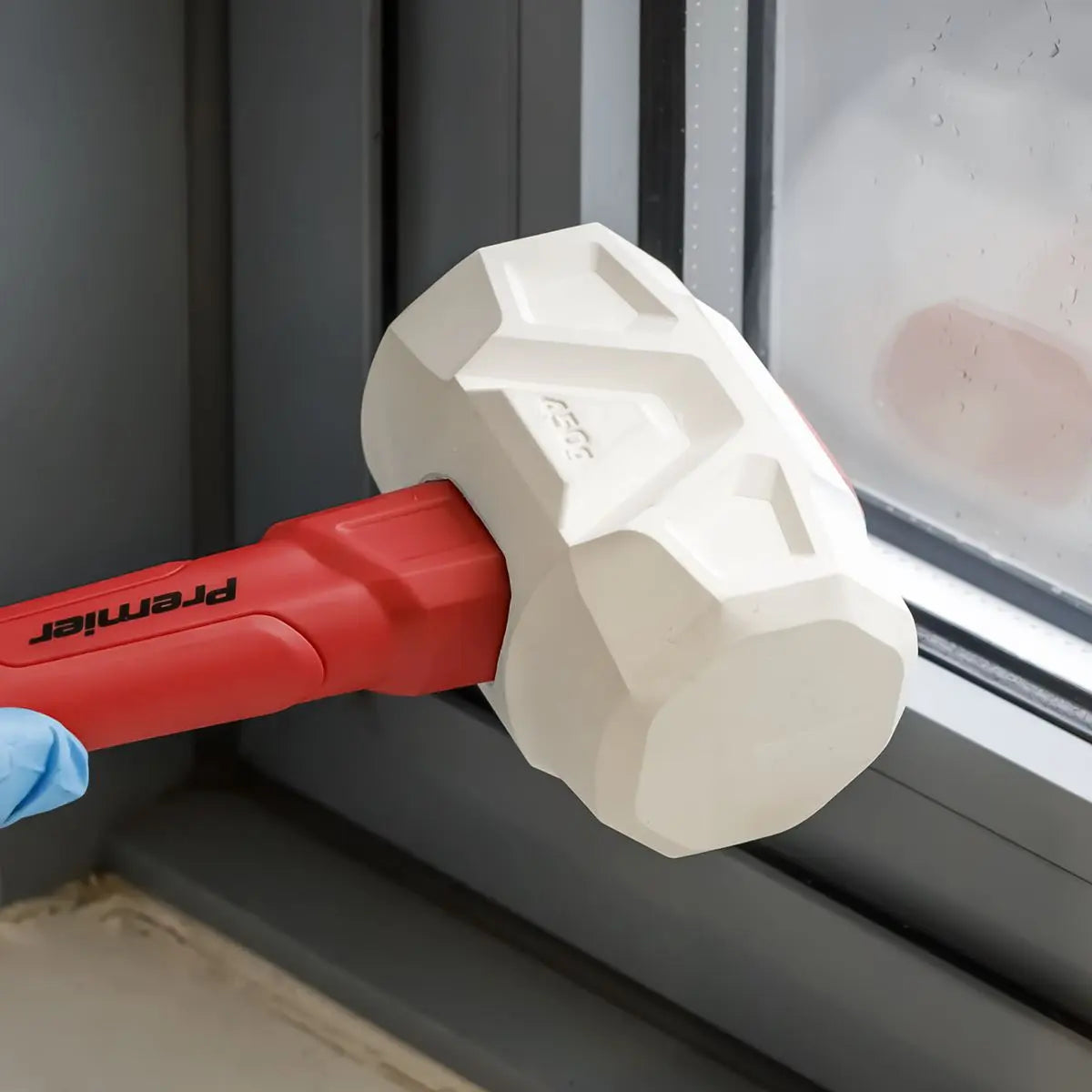 Sealey Premier Rubber Mallet with Fibreglass Shaft 16oz