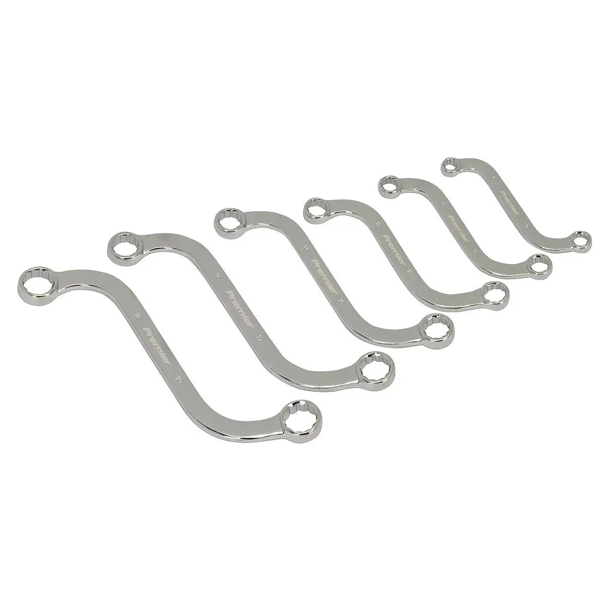 Sealey Premier S-Spanner Set 6pc - Metric
