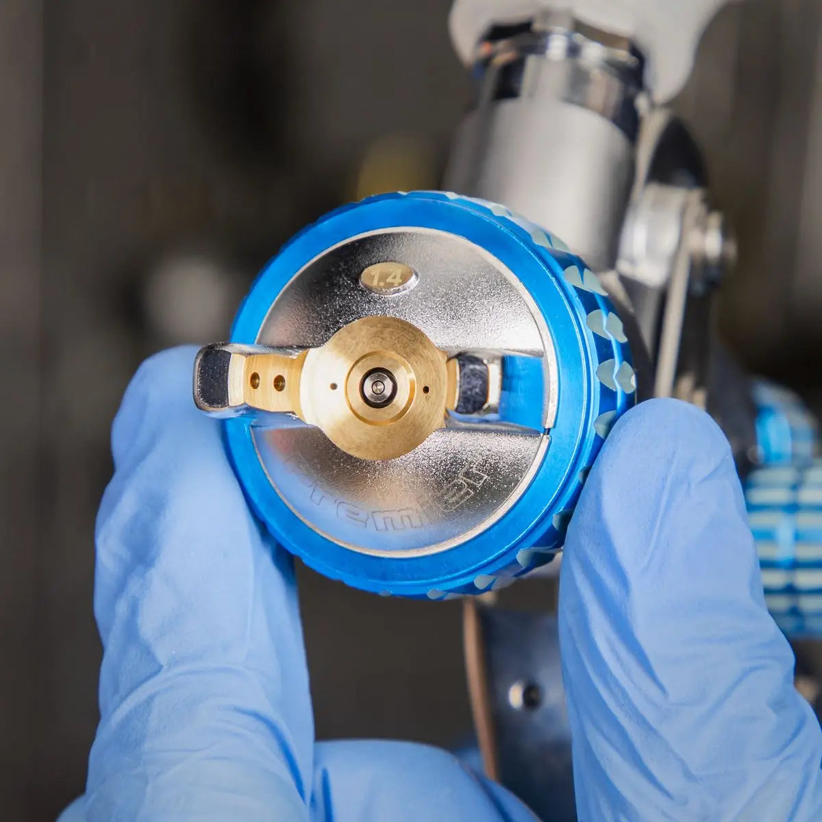 Sealey Premier SP Gravity Feed Spray Gun - 1.4mm Set-Up