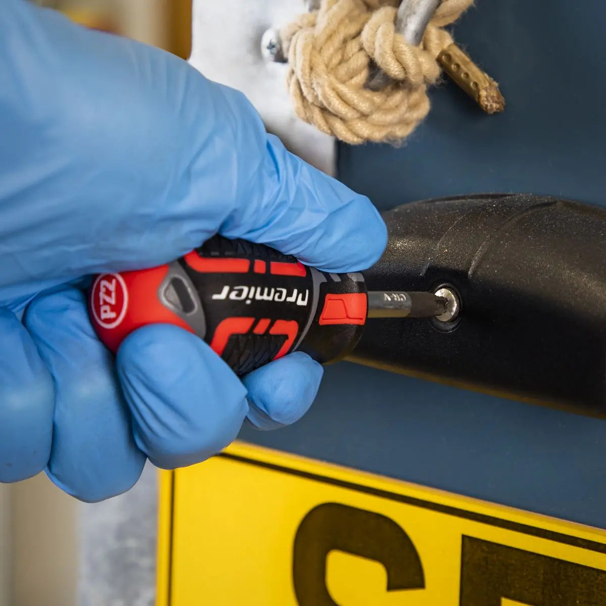 Sealey Premier Screwdriver Set 3 Piece GripMAX Stubby