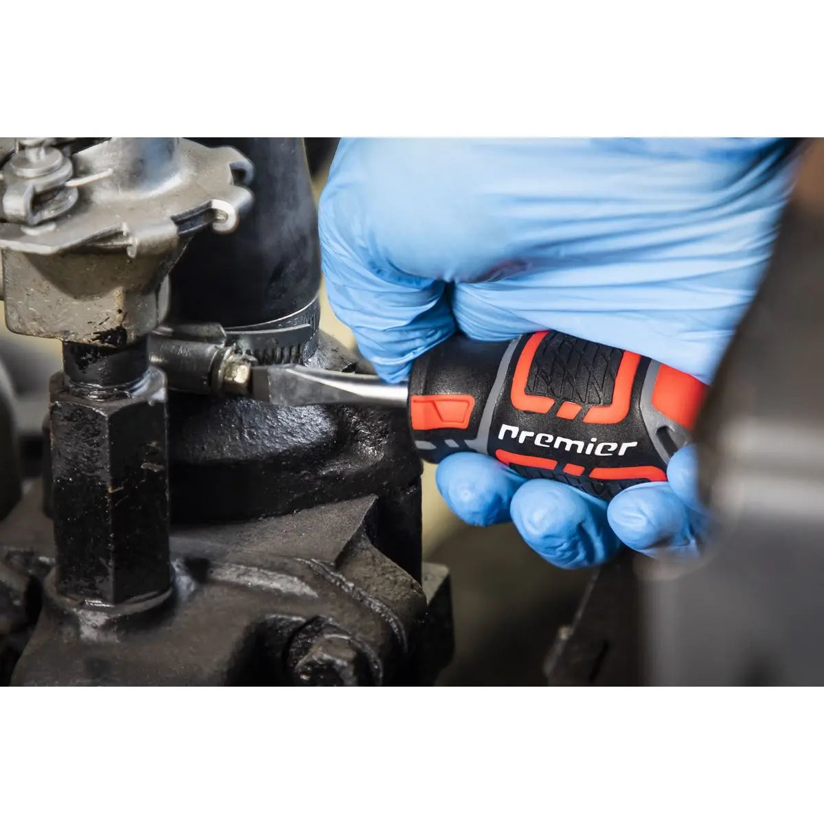 Sealey Premier Screwdriver Set 3 Piece GripMAX Stubby