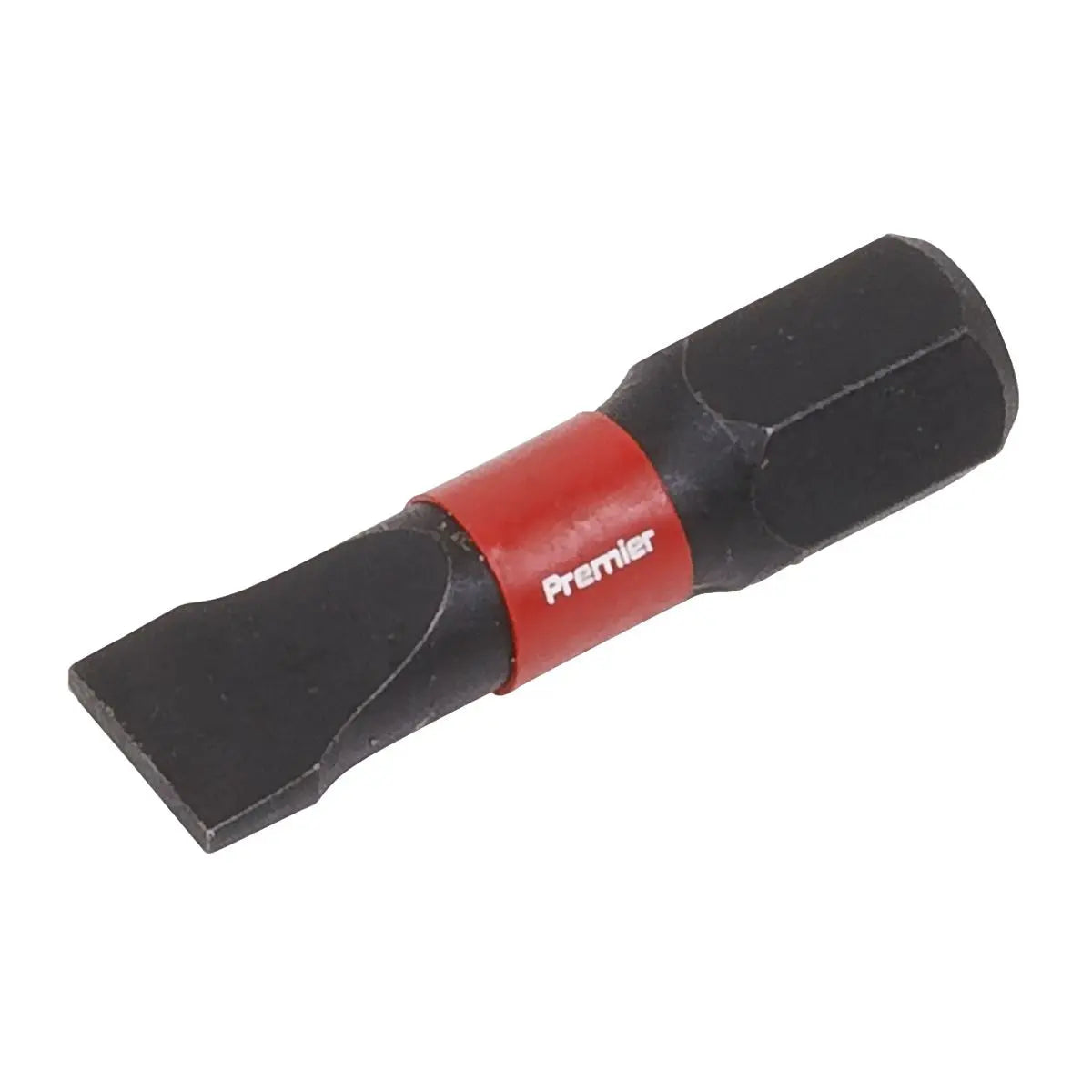 Sealey Premier Slotted 6.5mm Impact Power Tool Bits 25mm - 3pc