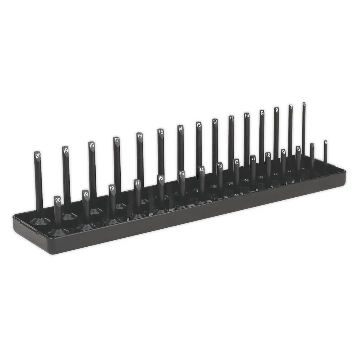 Sealey Premier Socket Holder 3/8"Sq Drive 6-20mm