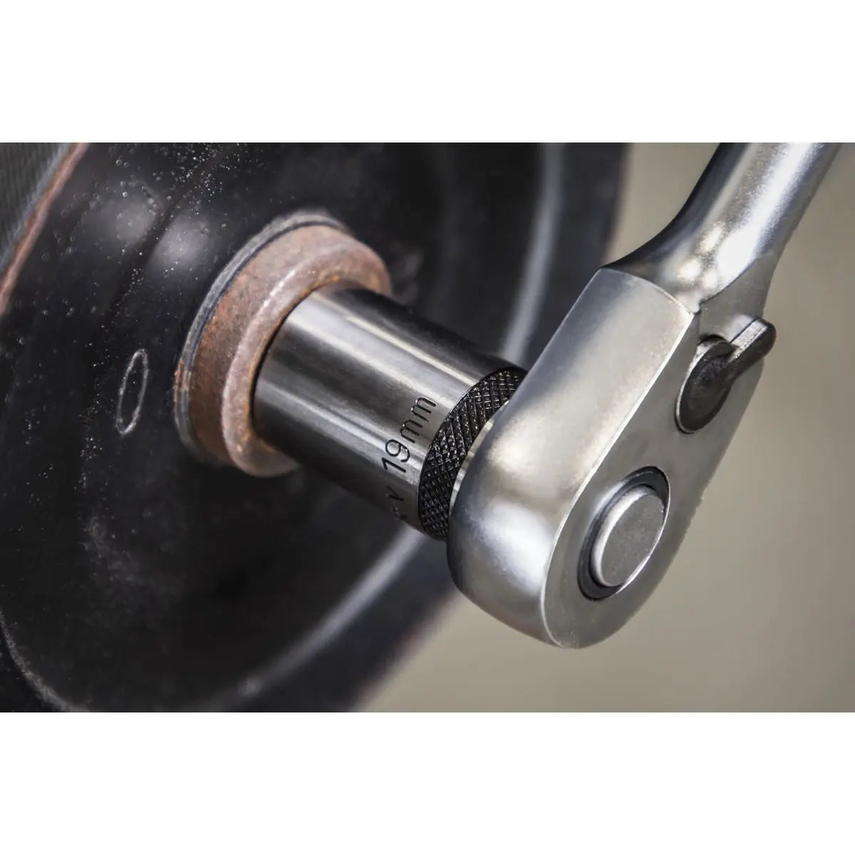 Sealey Premier Socket Set 13pc 1/2"Sq Drive Lock-On™ 6pt Metric - Black Series