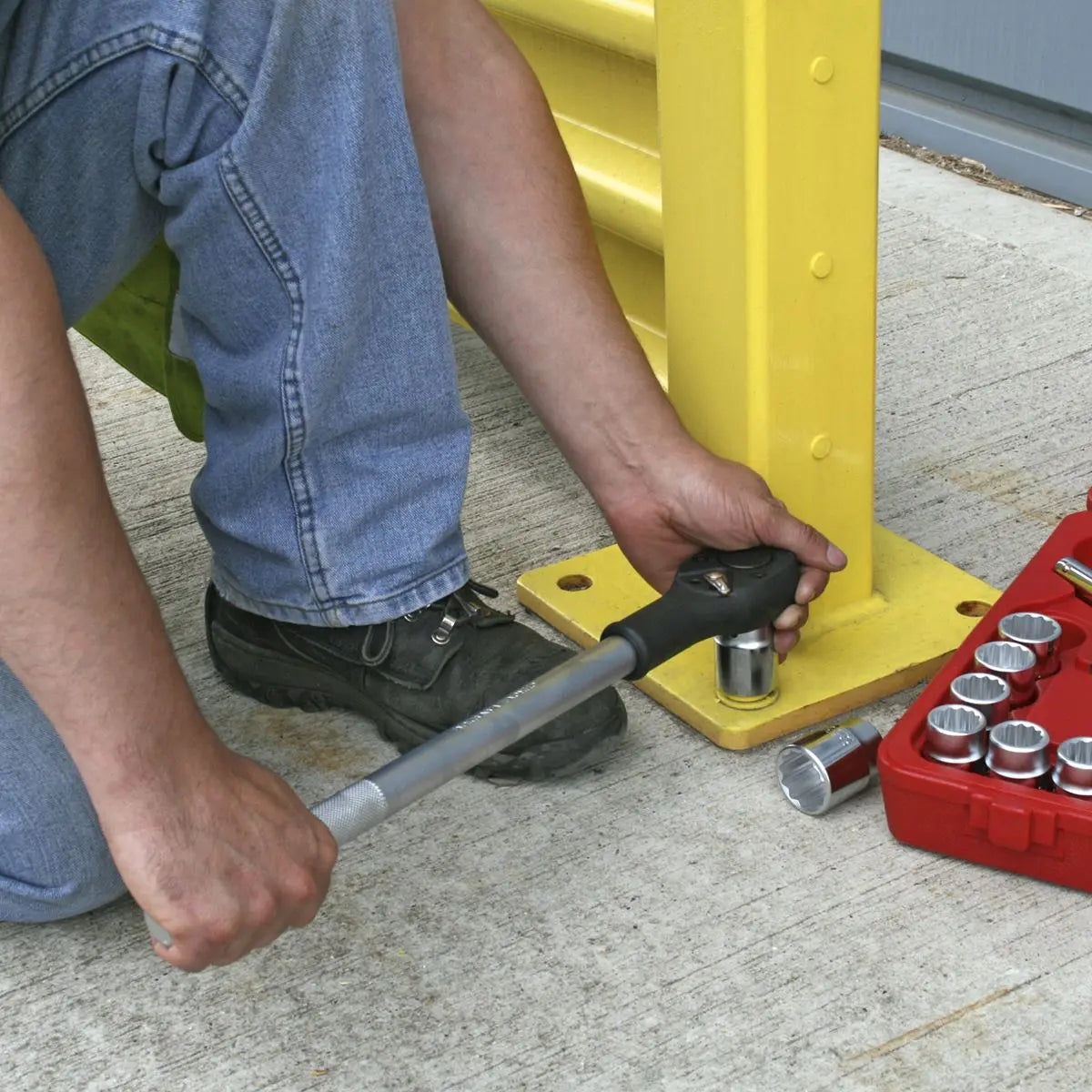 Sealey Premier Socket Set 22pc 3/4"Sq Drive 12-point WallDrive® Metric