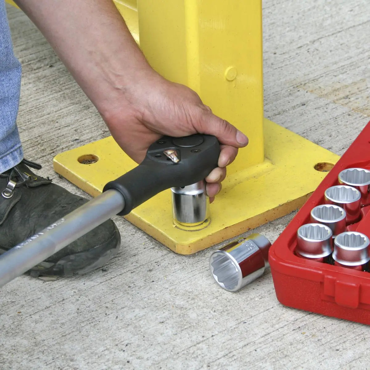 Sealey Premier Socket Set 22pc 3/4"Sq Drive 12-point WallDrive® Metric