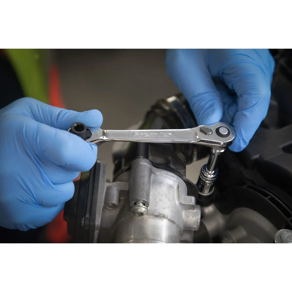 Sealey Premier Socket & Bit Set 1/4"Sq Drive Colour-Coded 31pc White Rose Tools