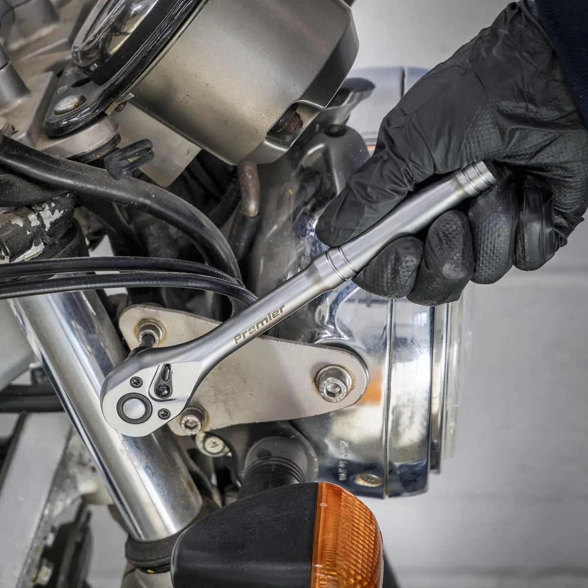 Sealey Premier Socket & Socket Bit Set 3/8"Sq Drive 42pc  White Rose Tools