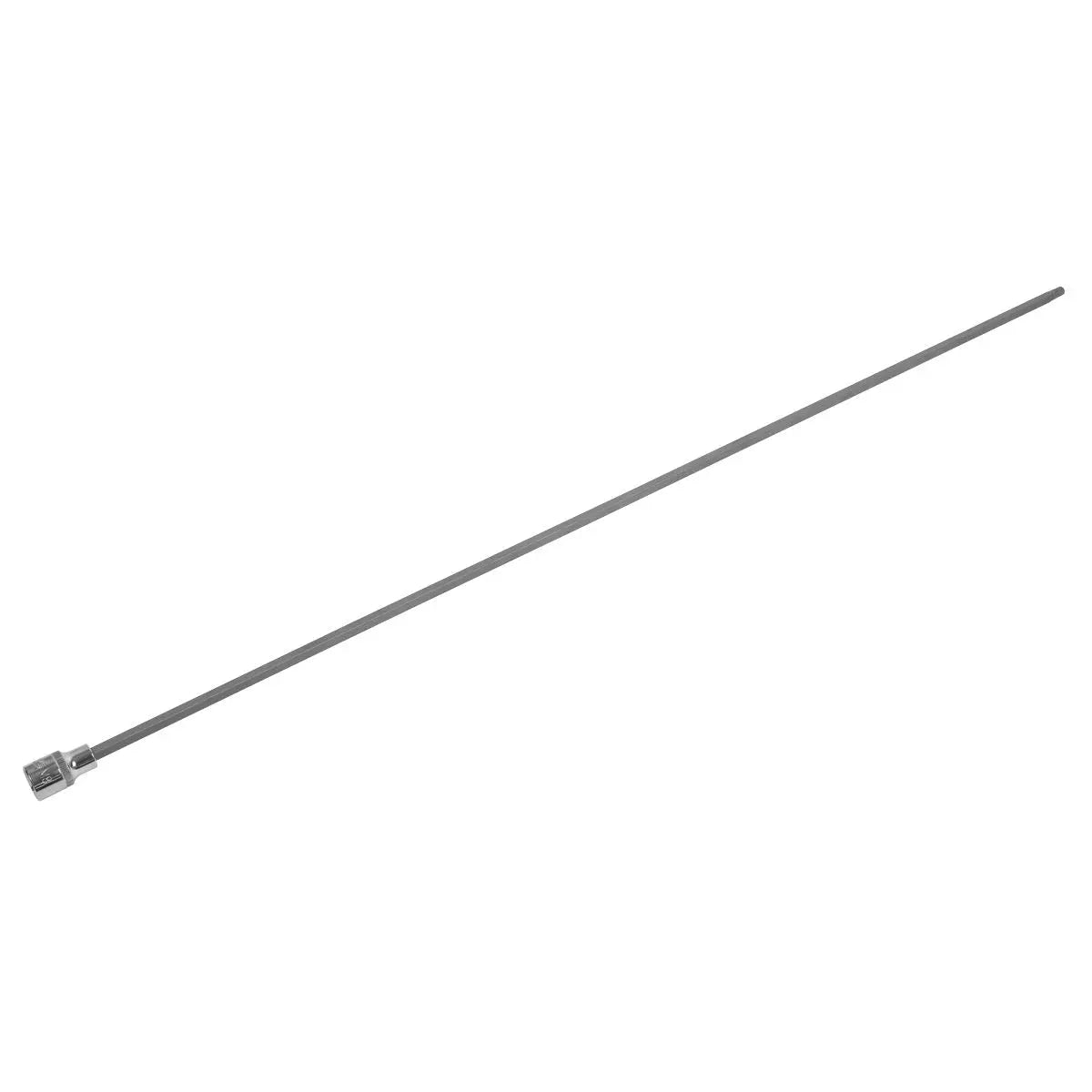 Sealey Premier Spline Socket Bit Extra-Long M8 x 800mm 1/2"Sq Drive