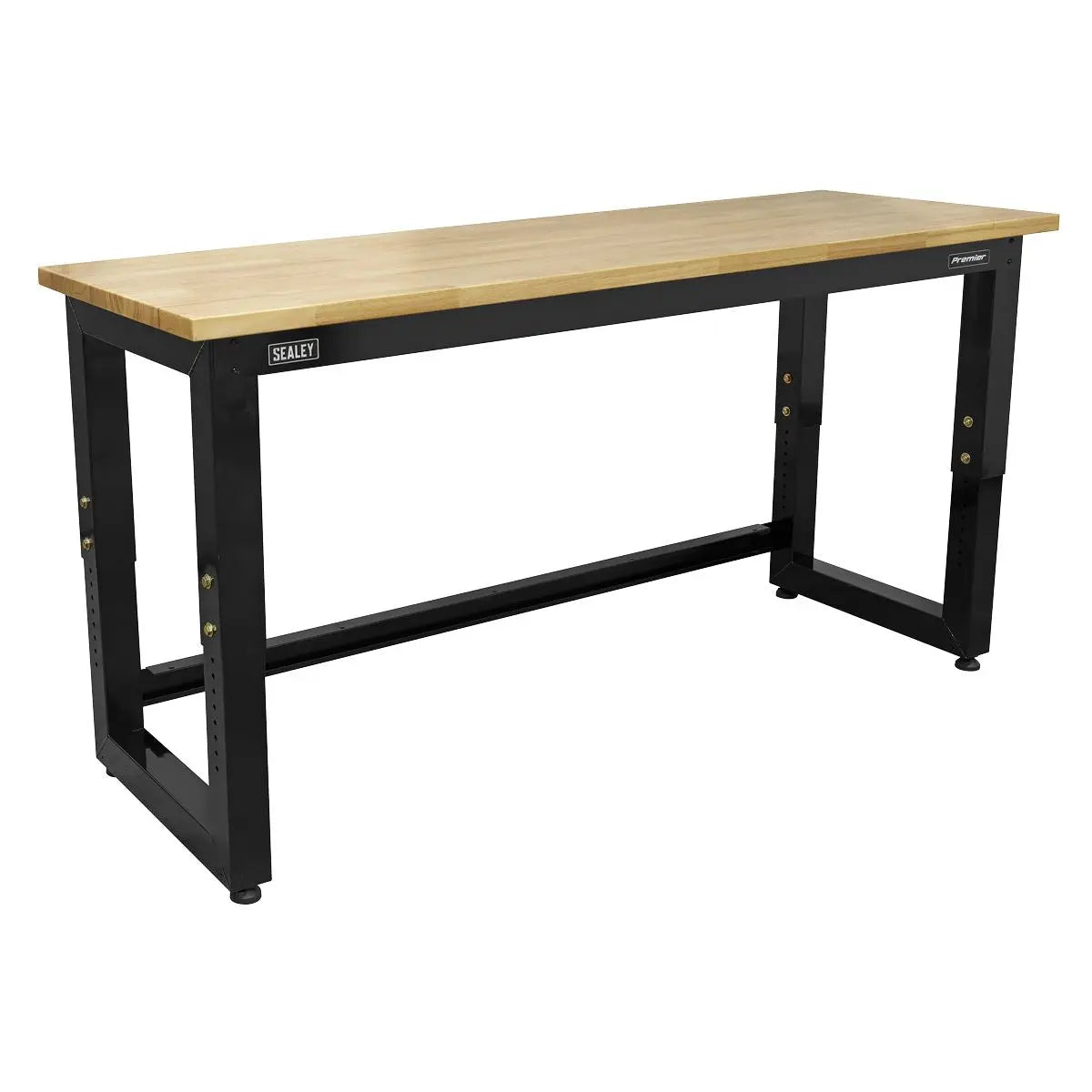 Sealey Premier Steel Adjustable Workbench with Wooden Worktop 1830mm - Heavy-Duty