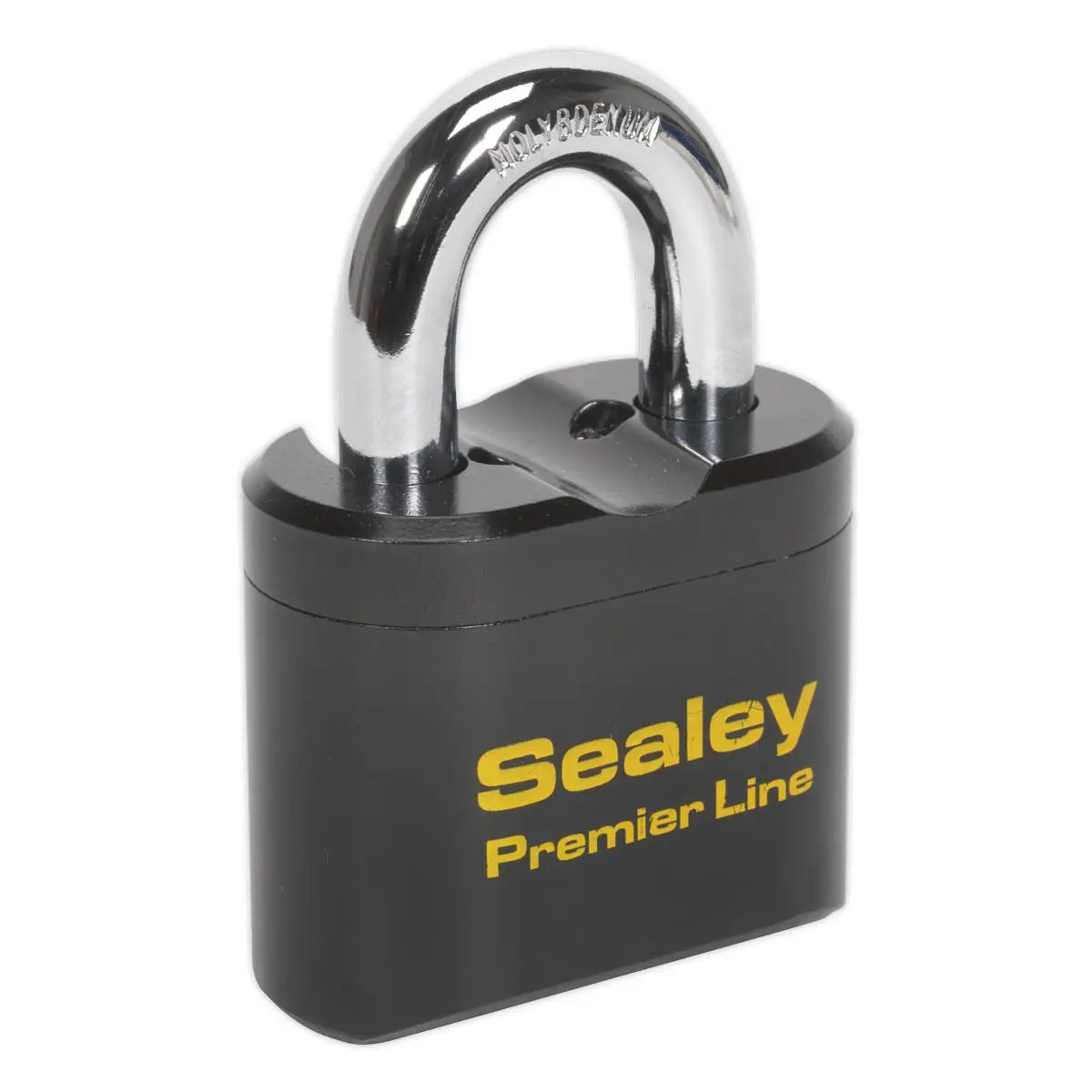 Sealey Premier Steel Body Combination Padlock 62mm White Rose Tools