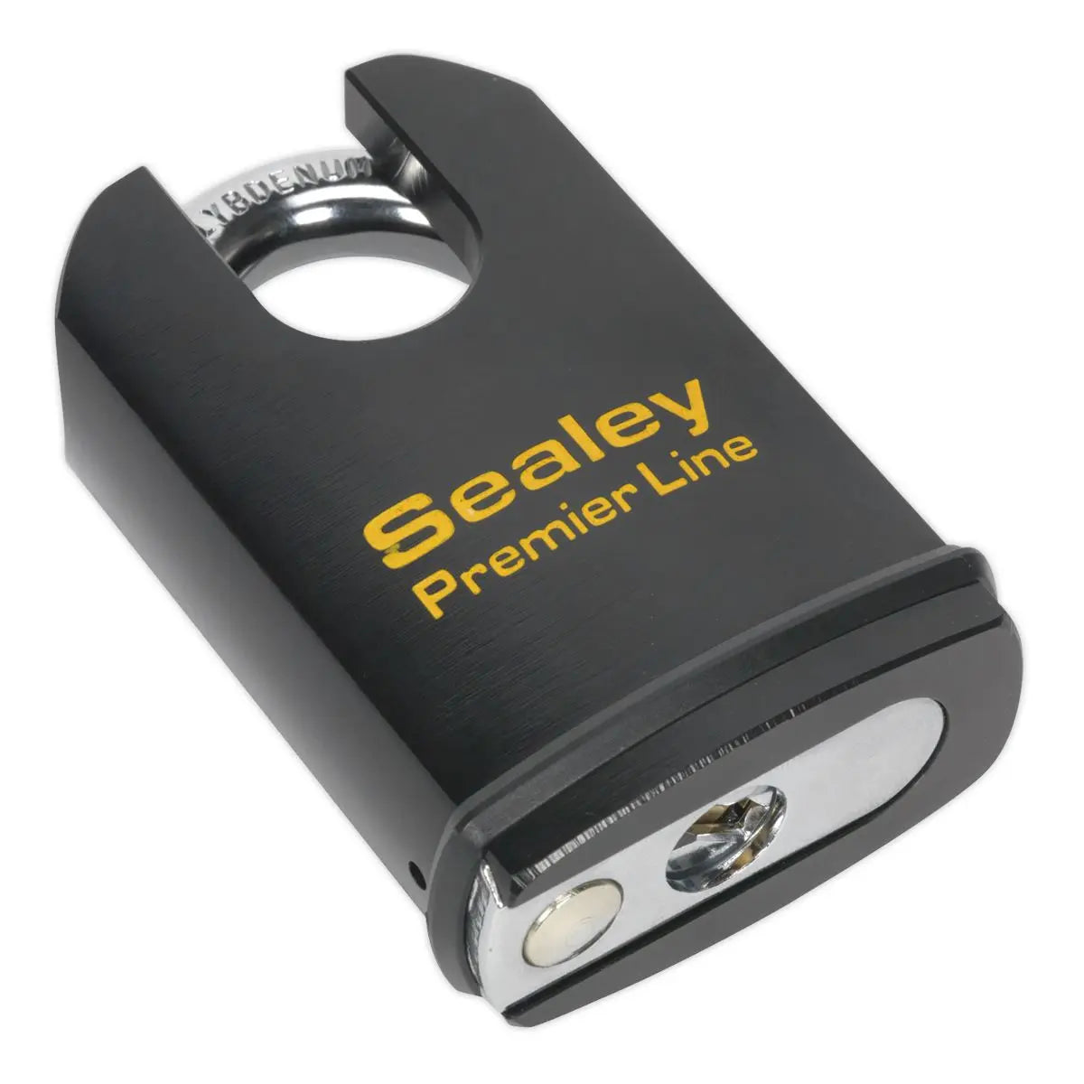 Sealey Premier Steel Body Padlock Shrouded Shackle 61mm
