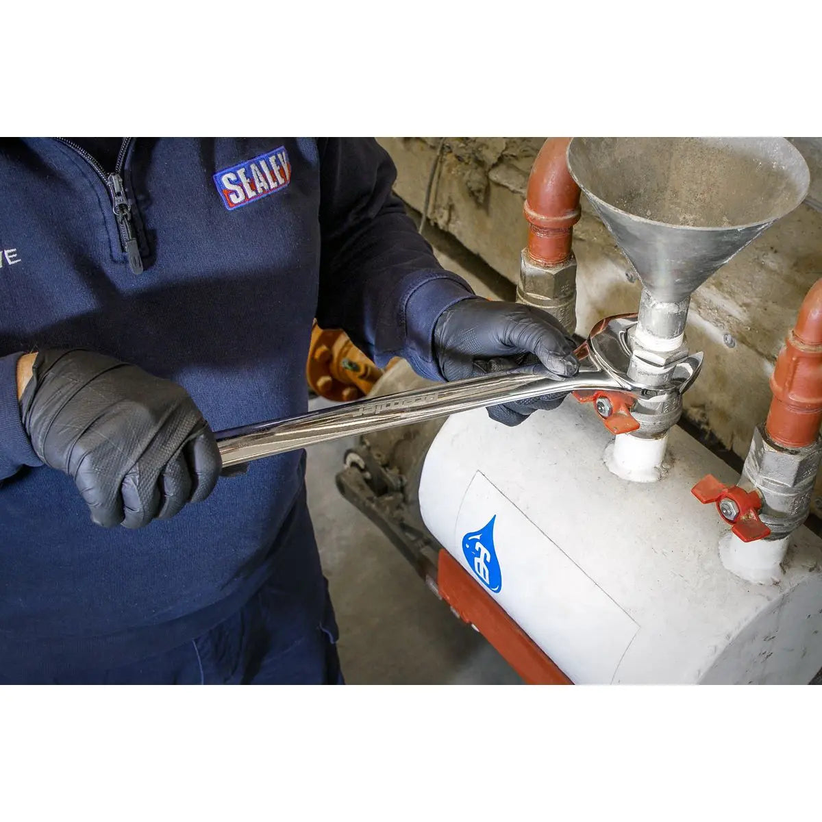 Sealey Premier Super Jumbo Combination Spanners 50mm