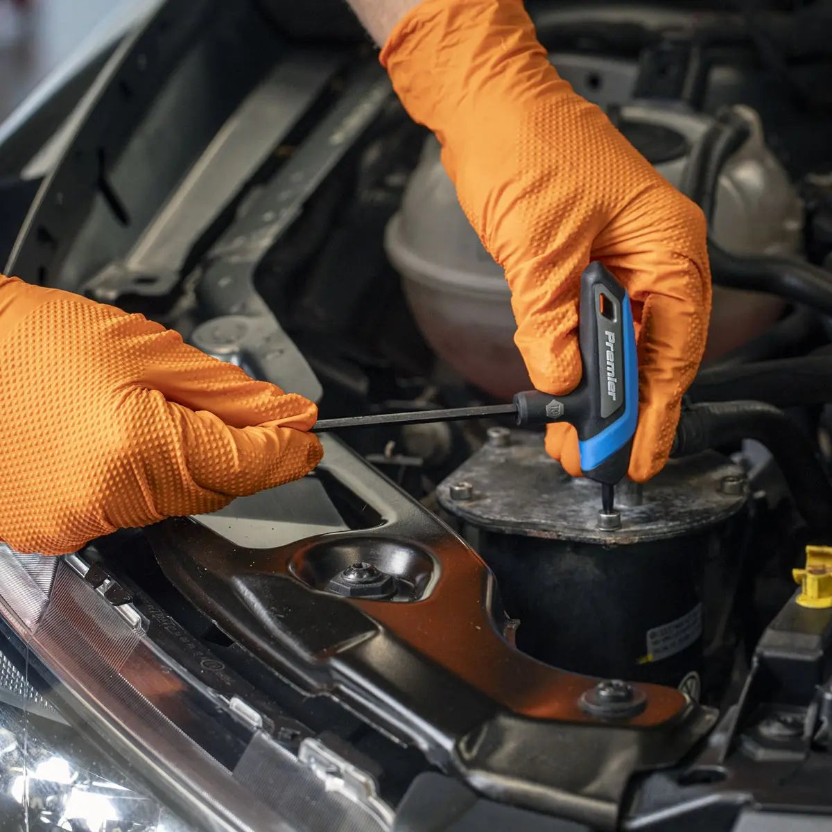 Sealey Premier T-Handle Hex & TRX-Star* Key Set 14pc White Rose Tools