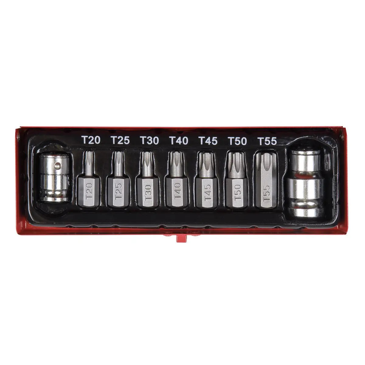 Sealey Premier TRX-Star* Bit & Holder Set 9pc 3/8" & 1/2"Sq Drive