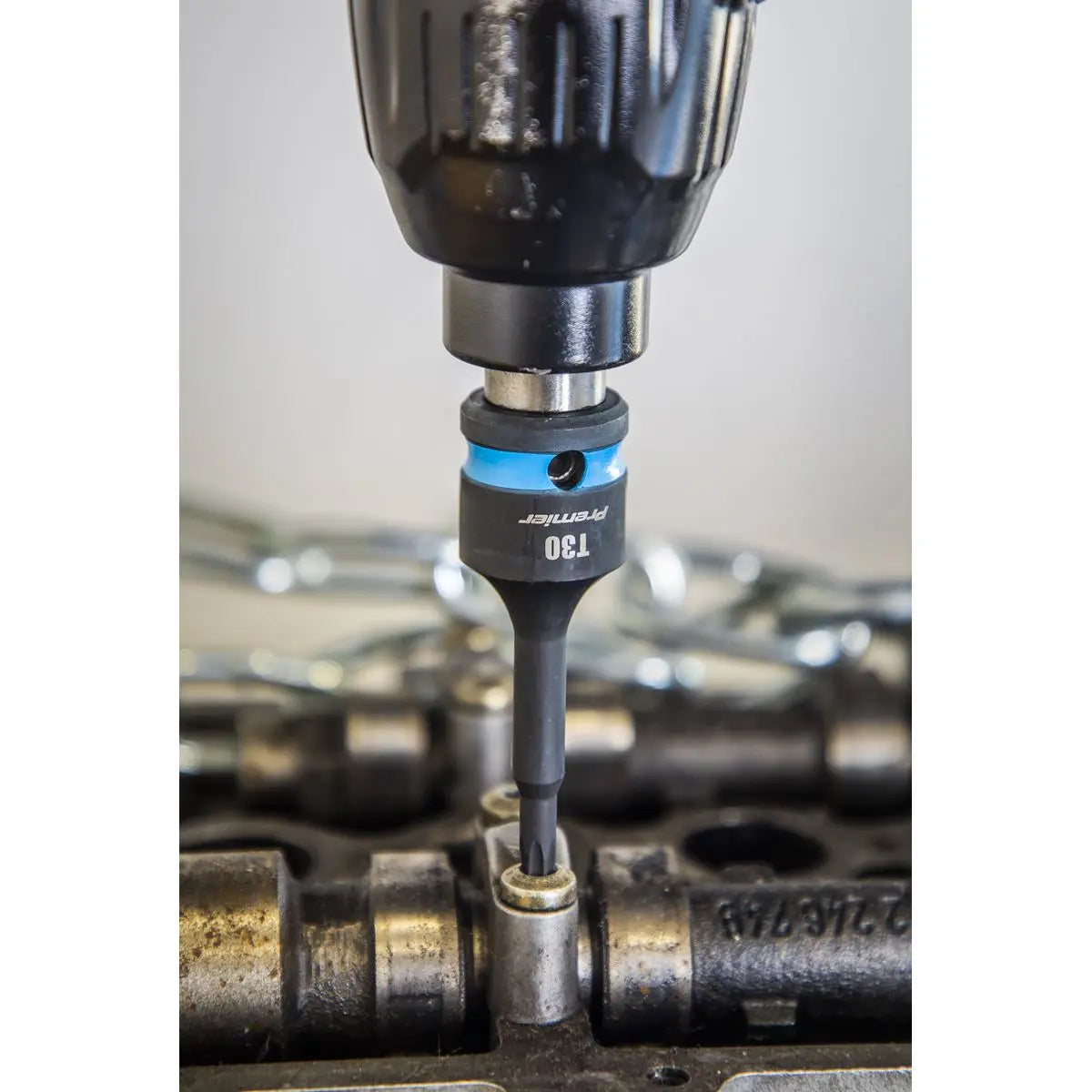 Sealey Premier TRX-Star* Impact Socket Bit Set 8pc 1/2"Sq Drive White Rose Tools