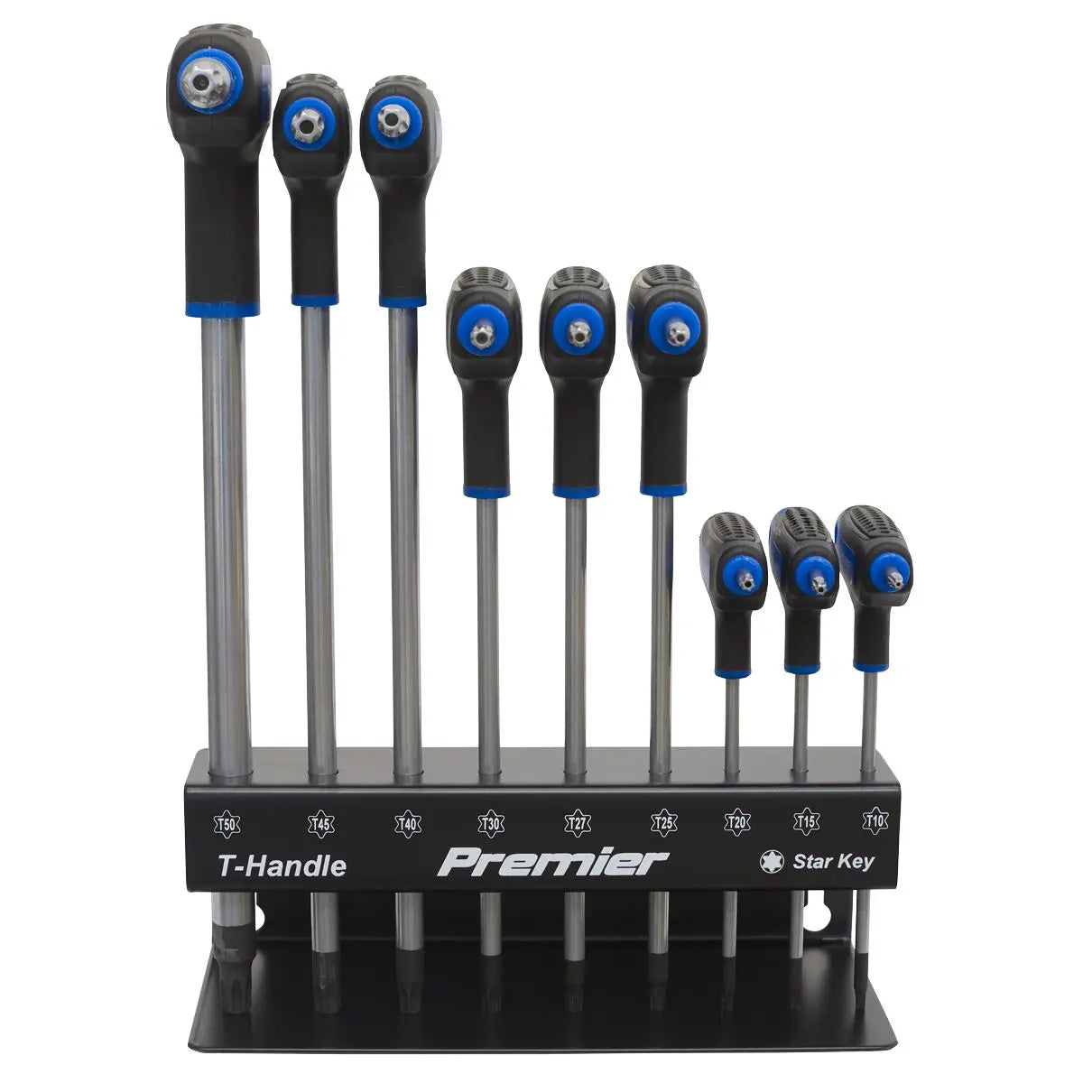 Sealey Premier TRX-Star* Key Set 9pc T-Handle