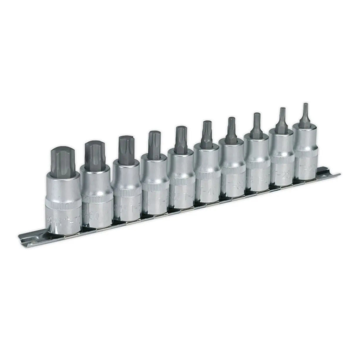 Sealey Premier TRX-Star* Socket Bit Set 10pc 1/2"Sq Drive