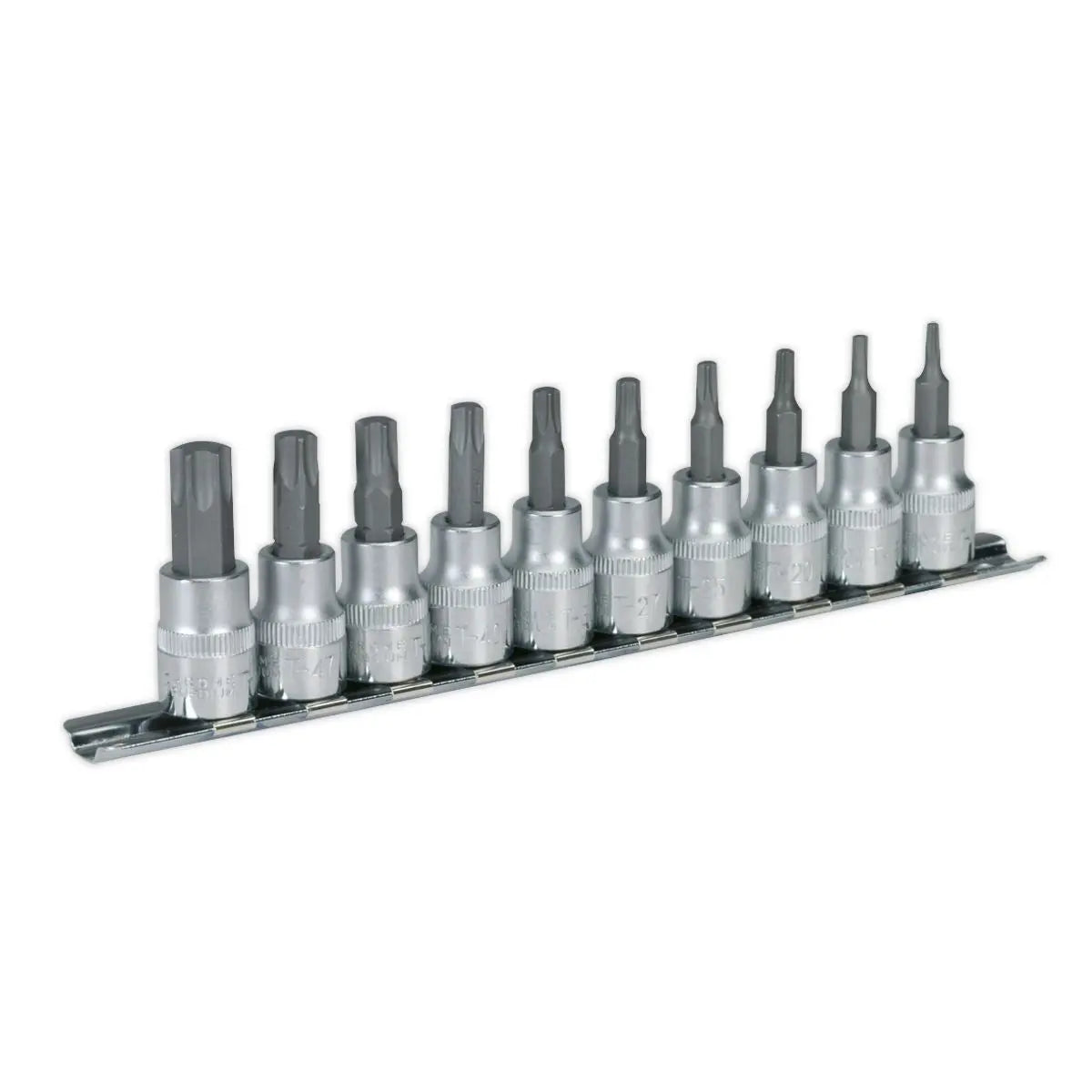 Sealey Premier TRX-Star* Socket Bit Set 10pc 3/8"Sq Drive