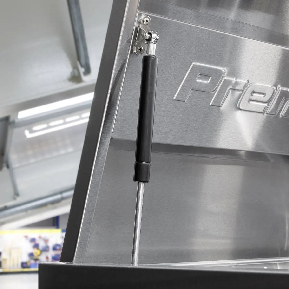 Sealey Premier Topchest 4 Drawer 675mm Stainless Steel Heavy-Duty White Rose Tools